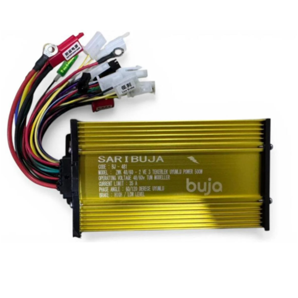 AKILLI BEYİN 48V 60V 35 AH 500W SARI BUJA ( UZUN MENZİL VE HIZ)