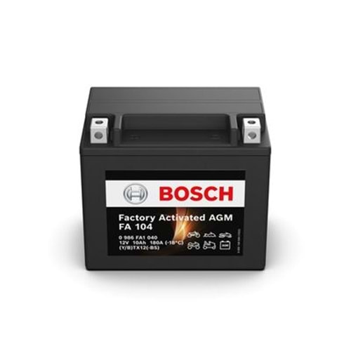 BOSCH 12 V - 10 ( TX 12 - BS ) AH AKÜ