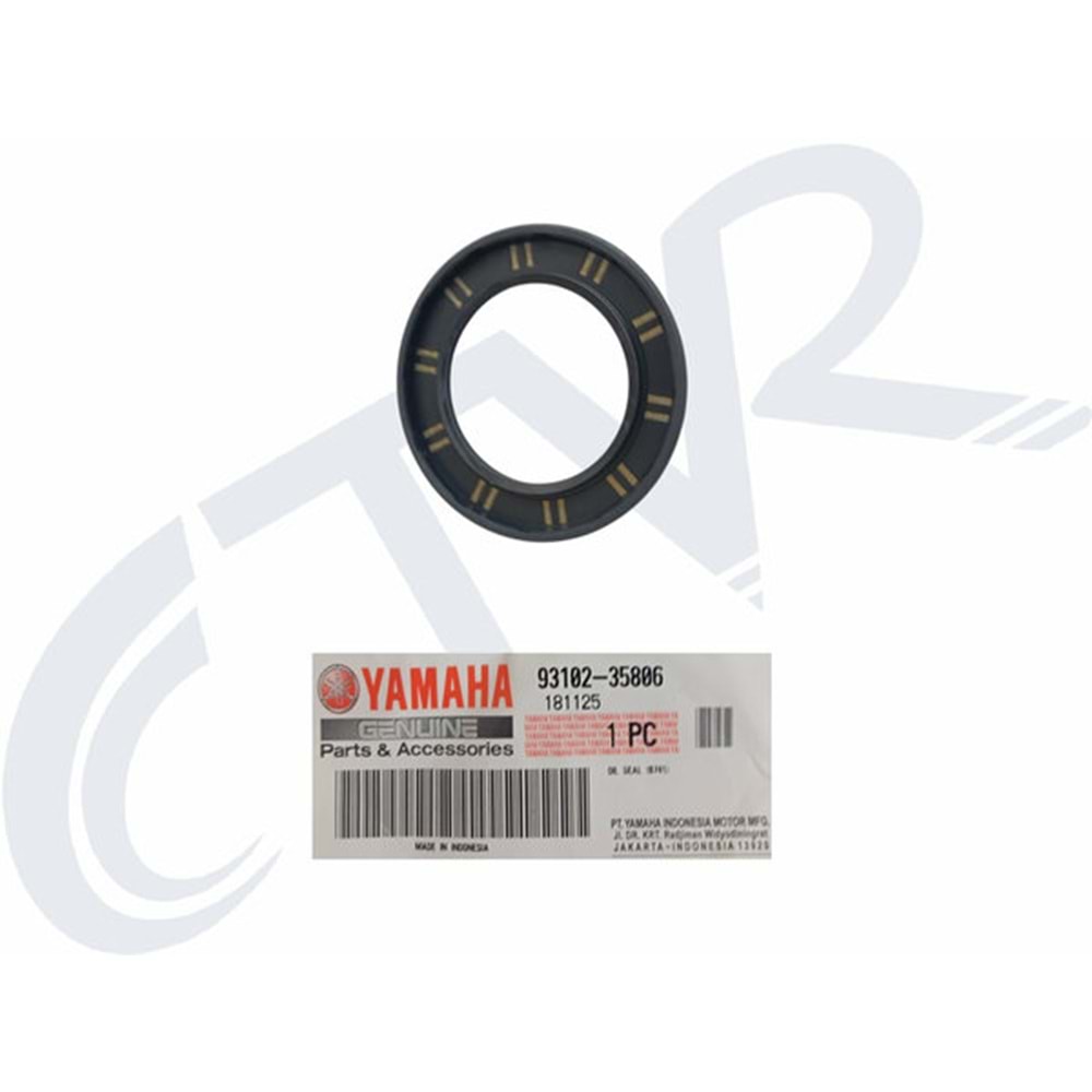 XMAX 250 2022 ŞANZUMAN YAĞ KEÇESİ ORJ 93102-35806