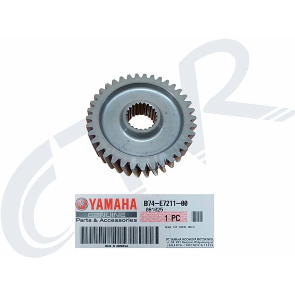 ŞANZUMAN SONSUZ DİŞLİ XMAX 250 2022 37 T ORJ B74-E7211-00