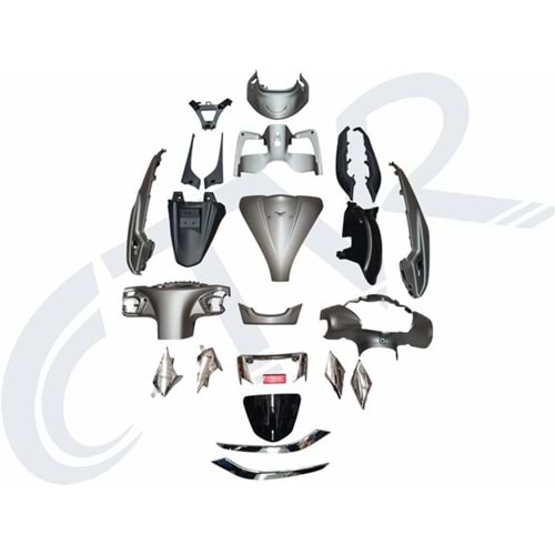 JUPİTER 125 CC KAPORTA SETİ GRİ