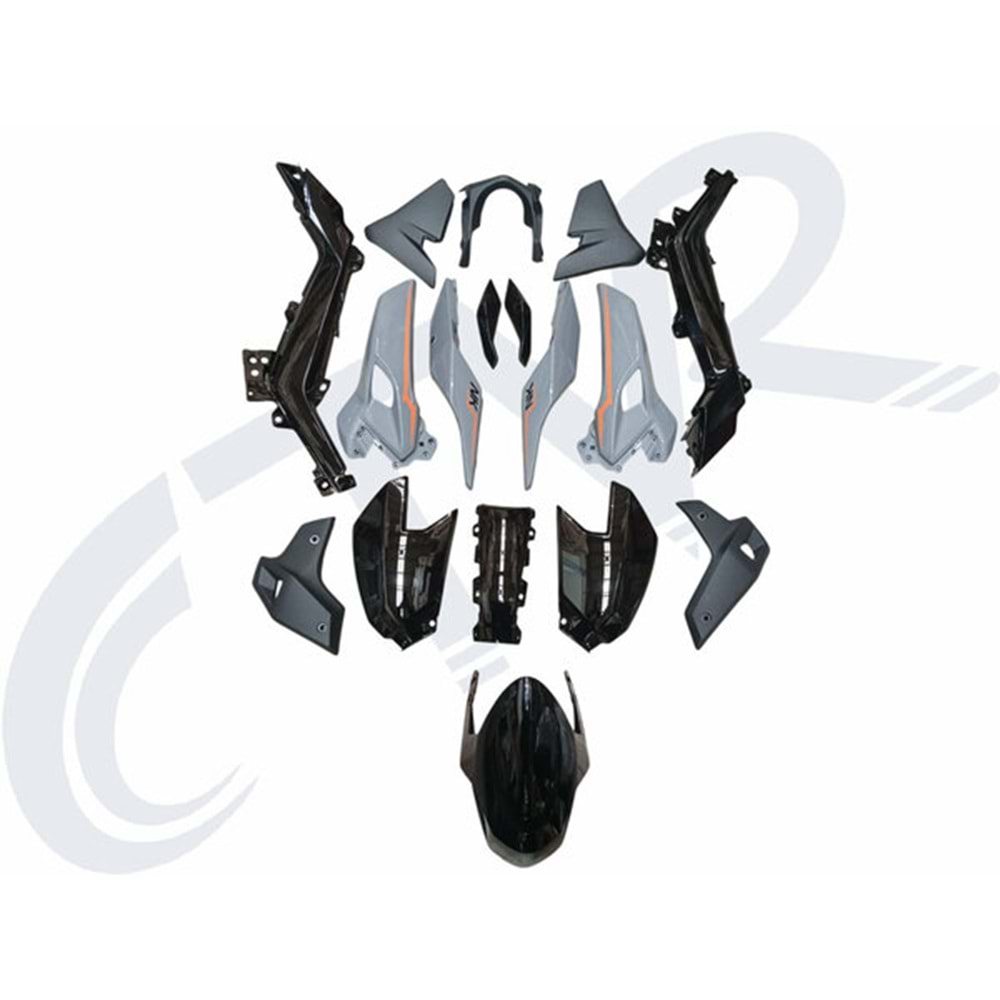 NK250 KAPORTA SET SİYAH