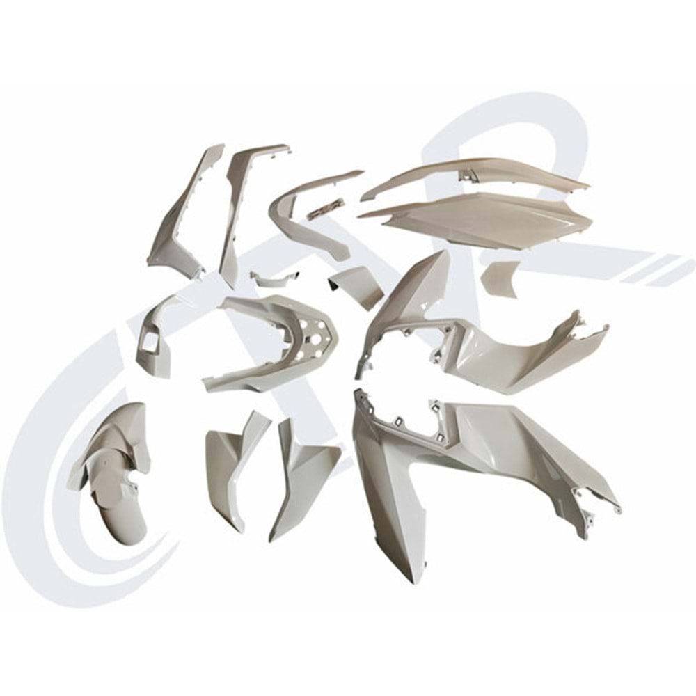 PCX KAPORTA SETİ BEYAZ 2025 ( DELUX )