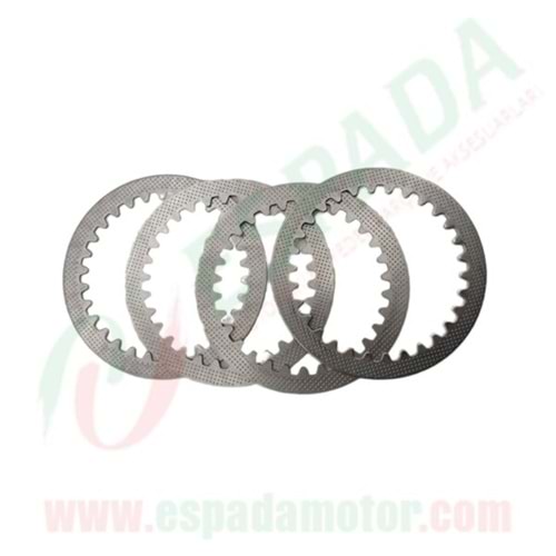 DEBRİYAJ BALATA SACI [4 ' LÜ SET] RKS BENELLİ 125S - NK150