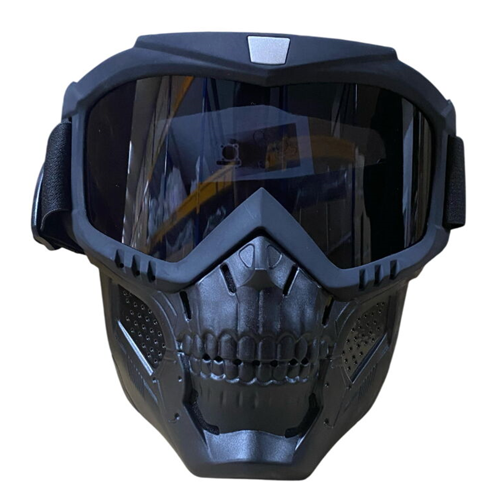 JET KASK MASKESİ AYNALI KURU KAFA (SRC)