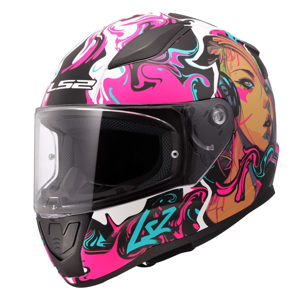 LS2 RAPID 2 CYBERG MAT MOR KASK M