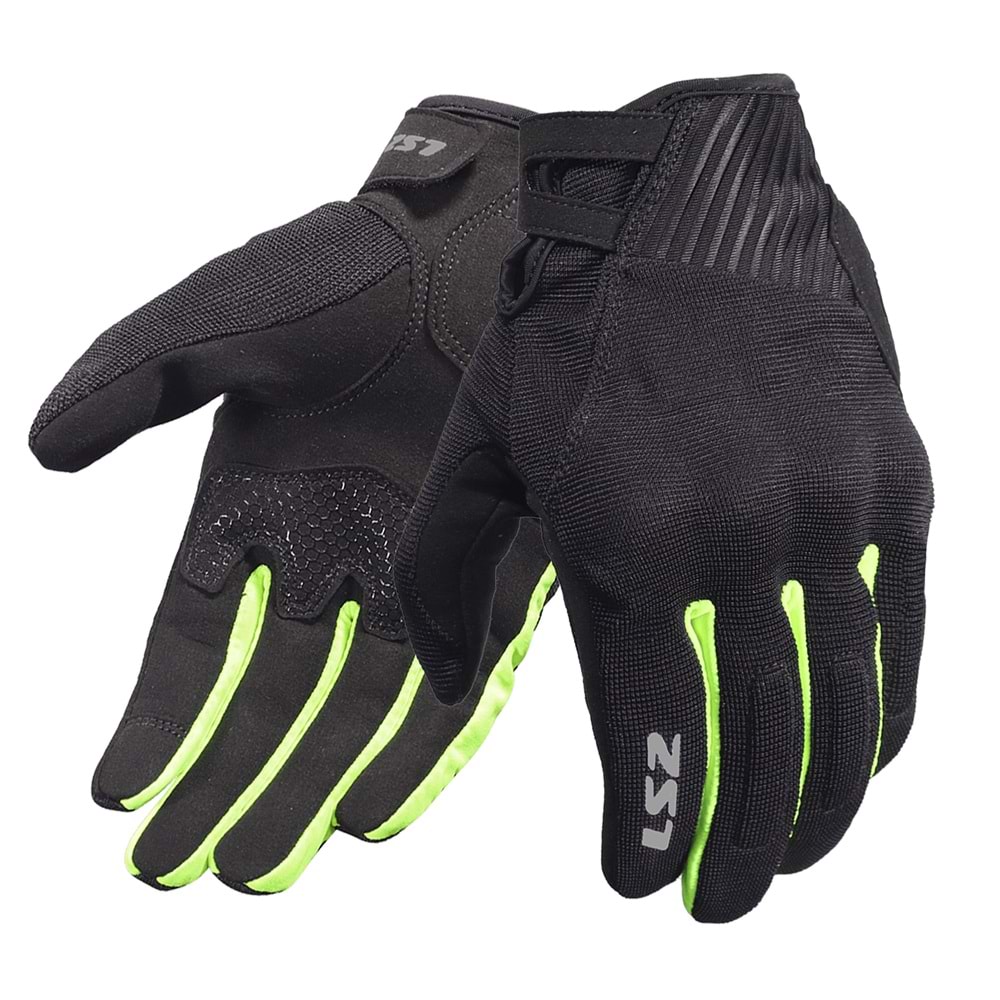 LS2 DART 2 EVO ELDİVEN SİYAH-NEON SARI - F93313-MAT SİYAH/SARI-M