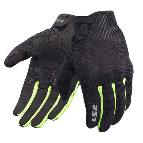 LS2 DART 2 EVO ELDİVEN SİYAH-NEON SARI - F93313-MAT SİYAH/SARI-M