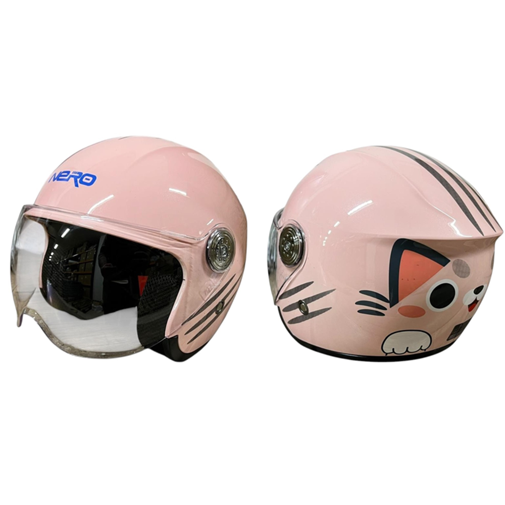 NERO ÇOCUK KASK ÇENESİZ 601 PEMBE (M)