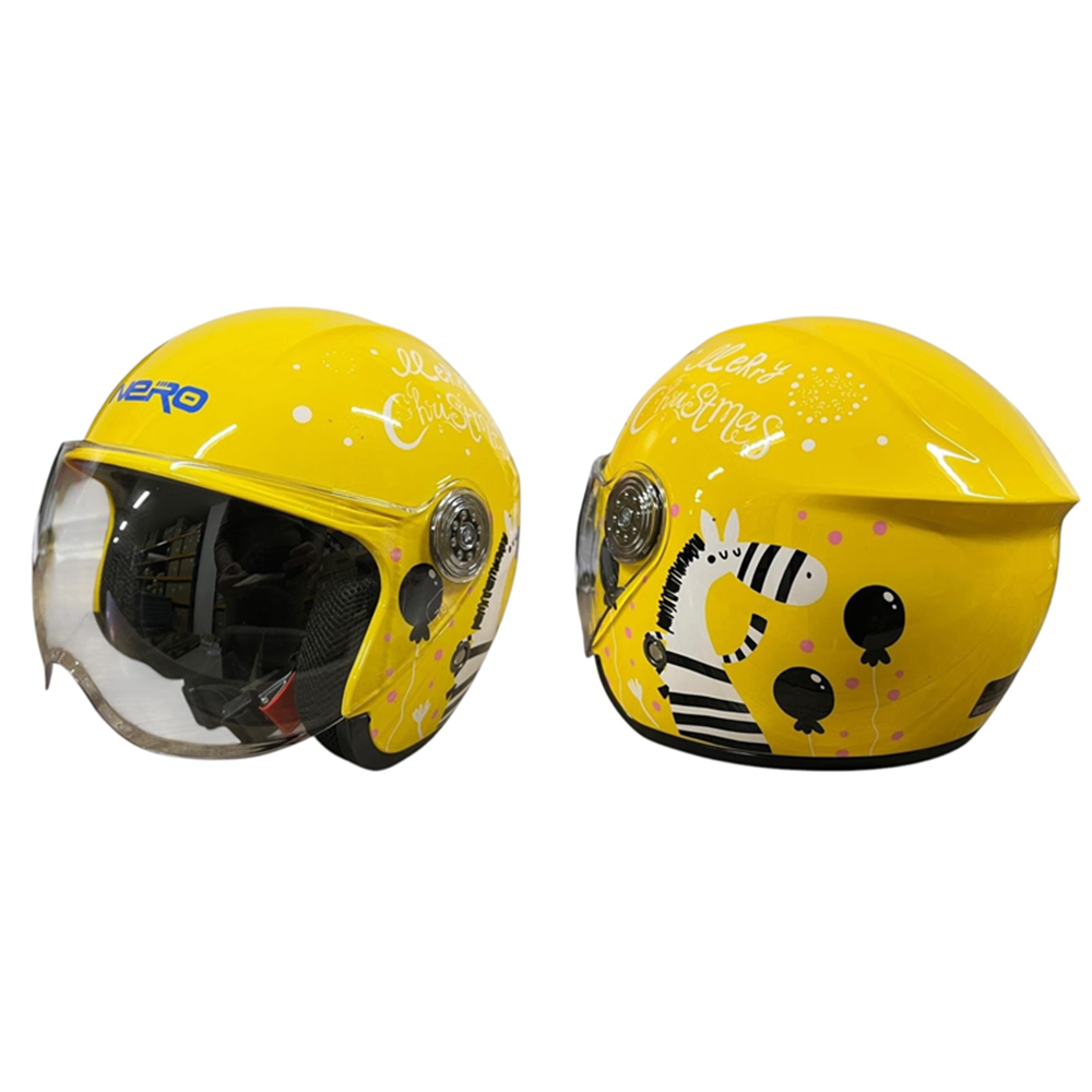 NERO ÇOCUK KASK ÇENESİZ 601 SARI M BEDEN