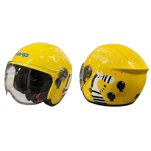 NERO ÇOCUK KASK ÇENESİZ 601 SARI M BEDEN
