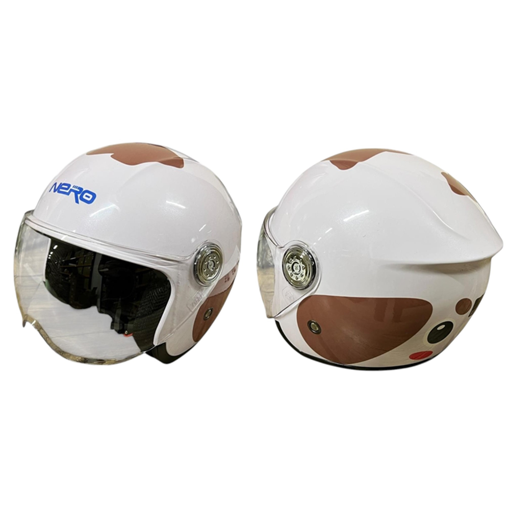 NERO ÇOCUK KASK ÇENESİZ 601 BEYAZ