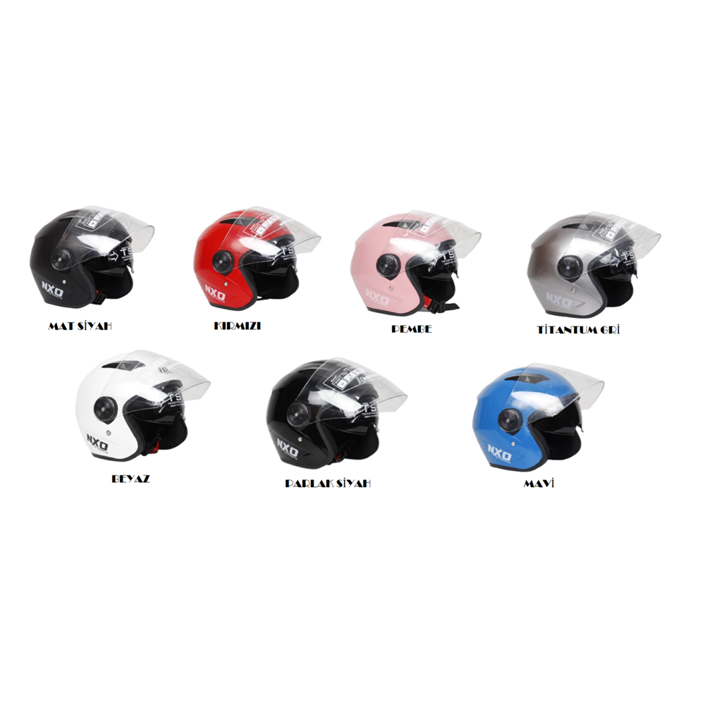 MOTOR KASK ÇENESİZ YAZLIK 