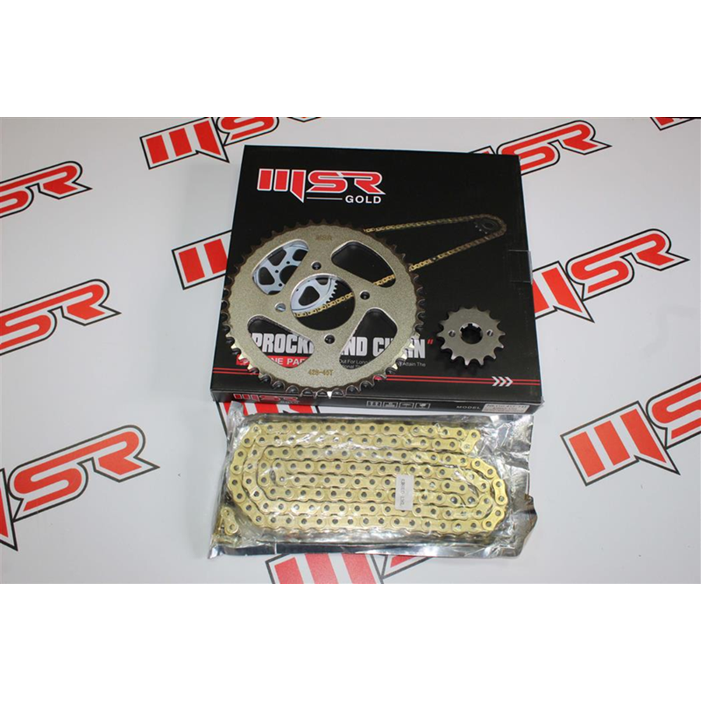 CF NK 150 14T-45T- 428HO - 136 BAKLA ZİNCİR DİŞLİSETİ MSR GOLD