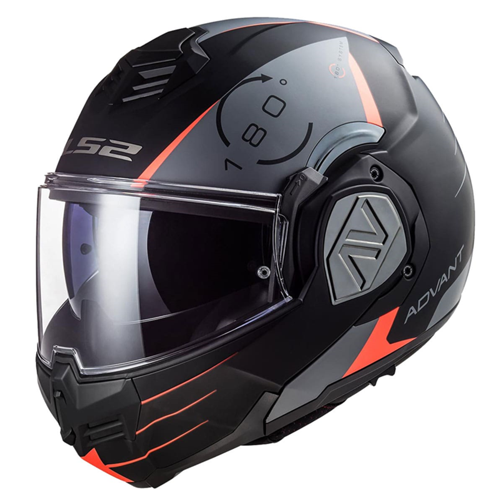 LS2 ADVANT CODEX - MAT SİYAH - TITANIUM - XL