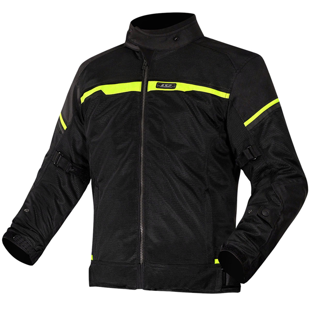 LS2 RIVA MONT SİYAH-NEON SARI - XXL