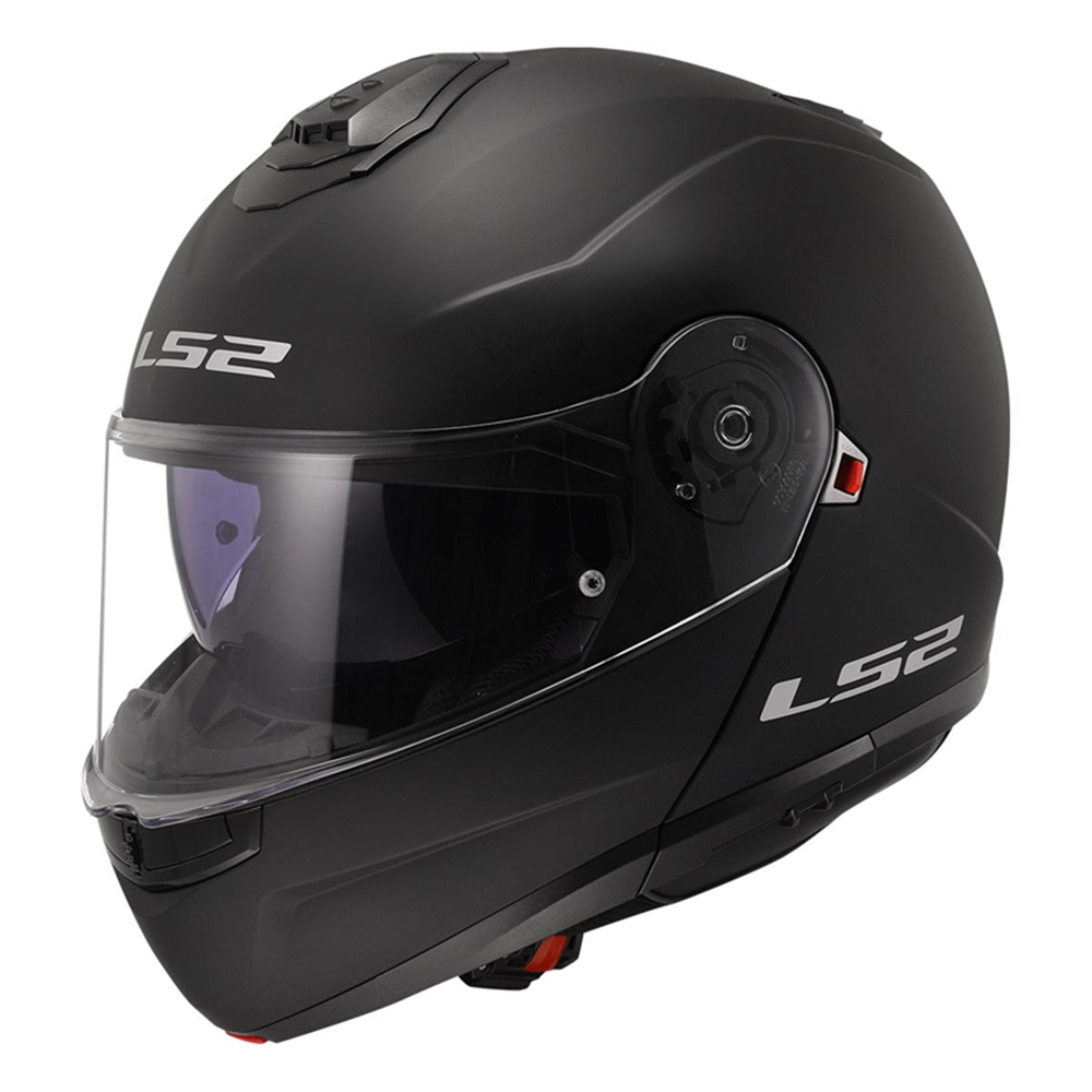 LS2 STROBE 2 KASK - MAT SİYAH - MAT SİYAH - XXL - M1336406-MAT SİYAH-XXL