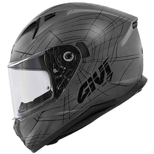 GIVI 50.7 PHOBIA - MAT TITANIUM - SİYAH - M