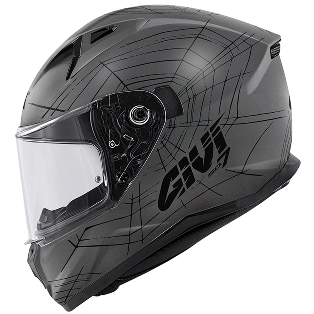 GIVI 50.7 PHOBIA - MAT TITANIUM - SİYAH - L