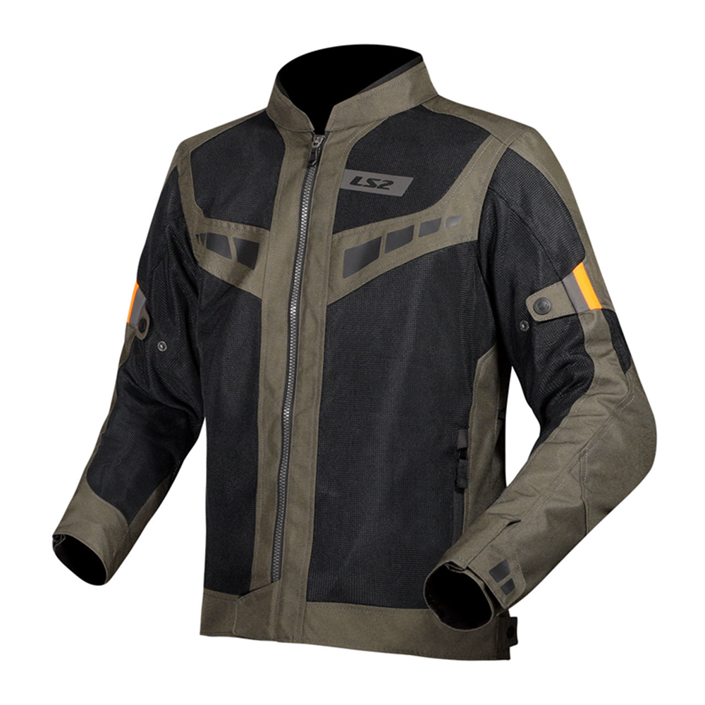 LS2 BLADE AIR MONT HAKİ-TURUNCU - XXL