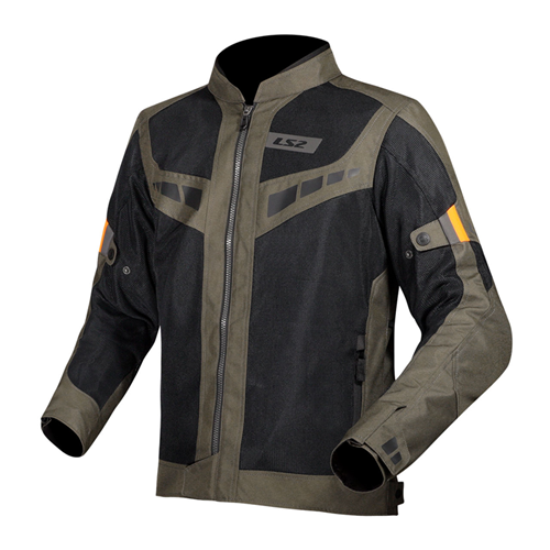 LS2 BLADE AIR MONT HAKİ-TURUNCU - XXL