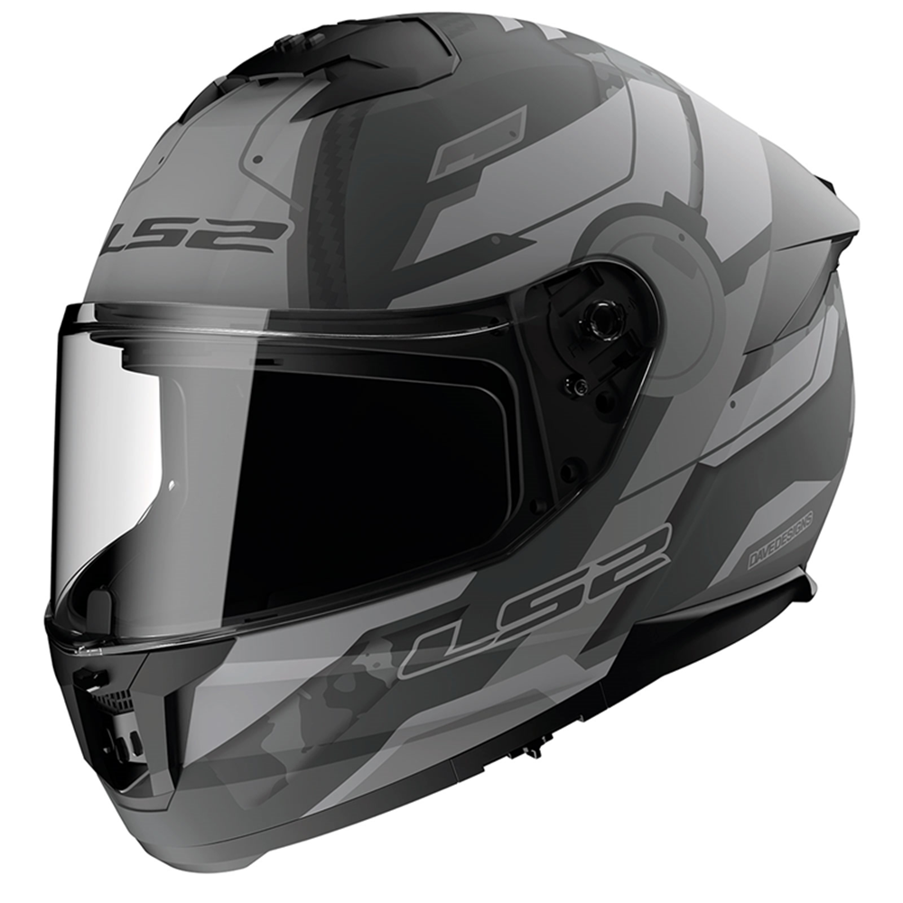 LS2 STREAM 2 SHADOW MAT TITANIUM-GRİ KASK - XL