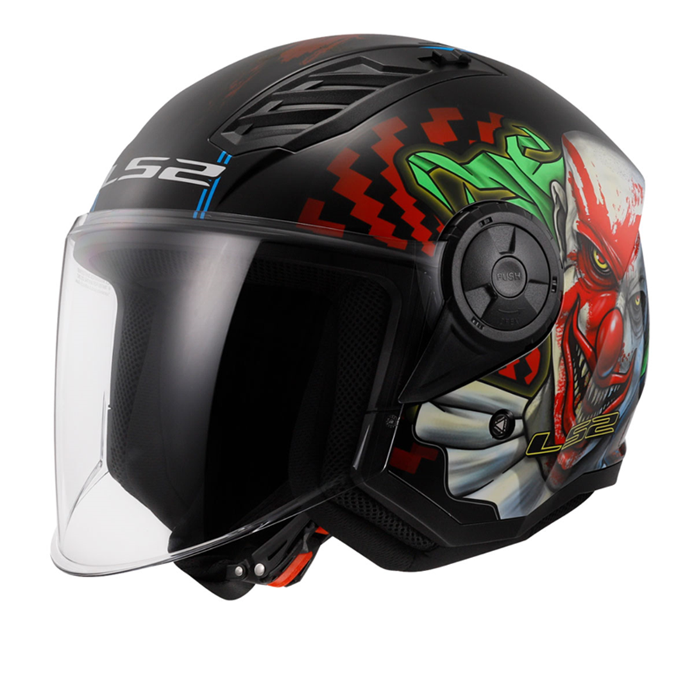 LS2 AIRFLOW 2 HAPPY DREAMS MAT KASK - L