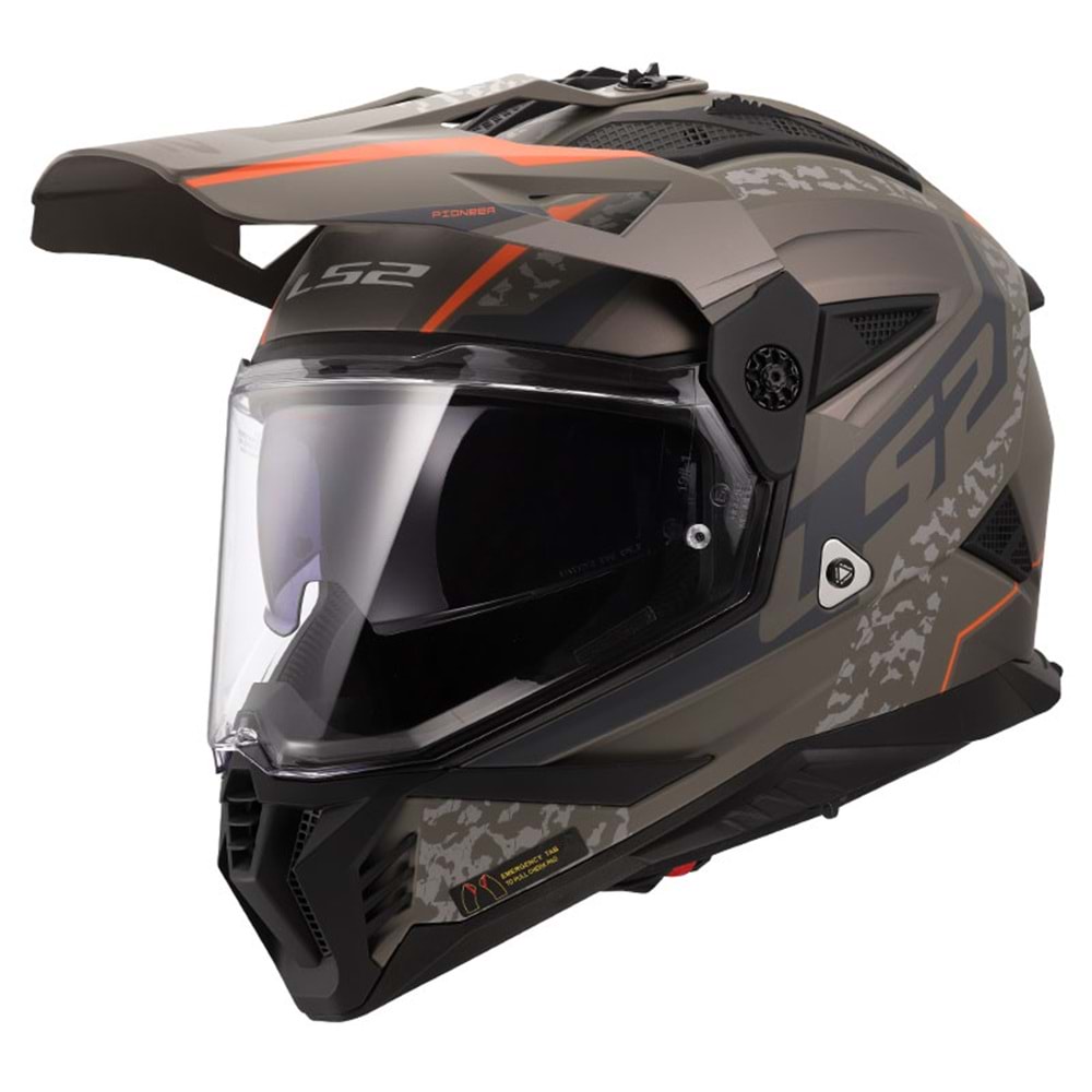 LS2 PIONEER 2 DEVOR KUM KASK - M