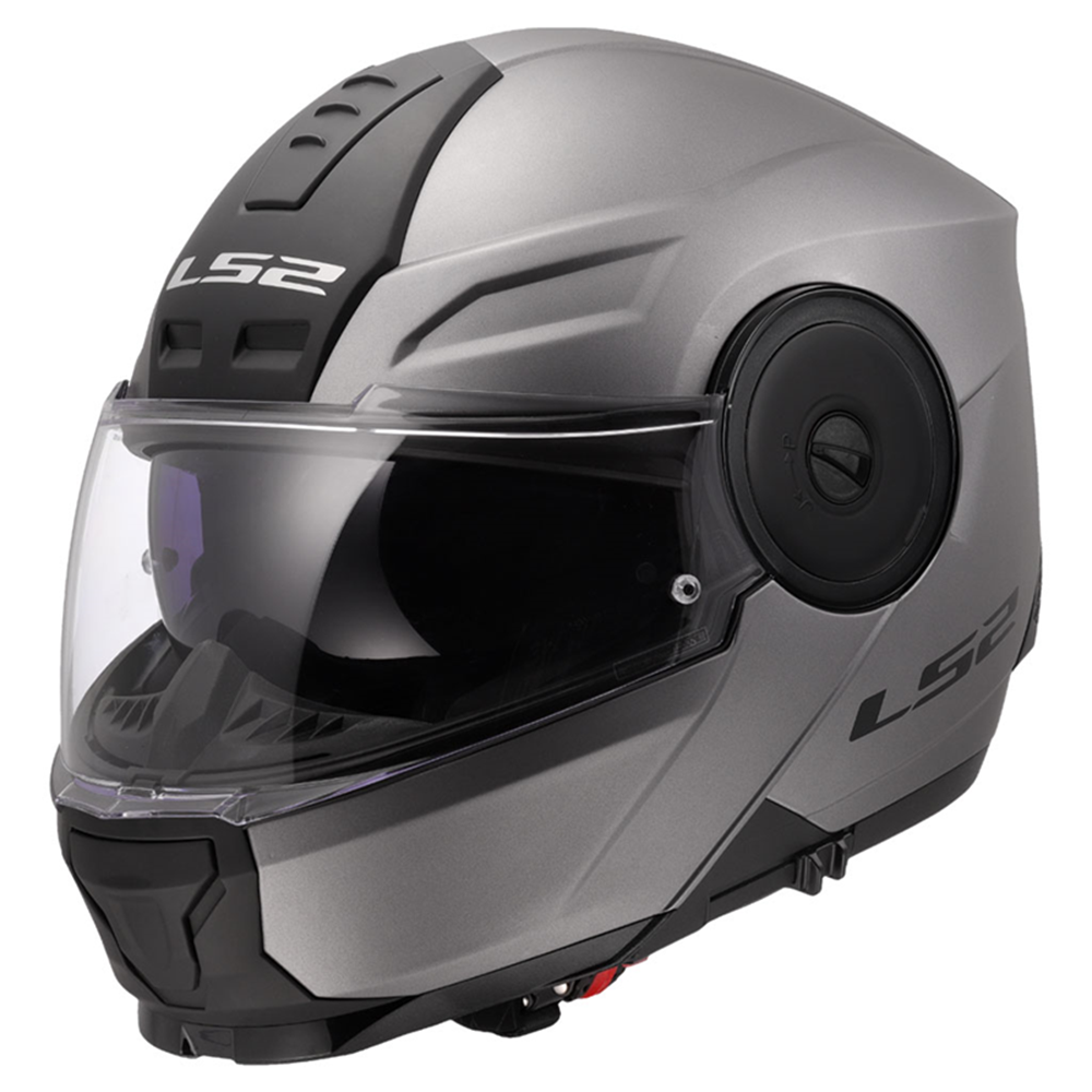 LS2 SCOPE 2 MAT TITANIUM KASK - L