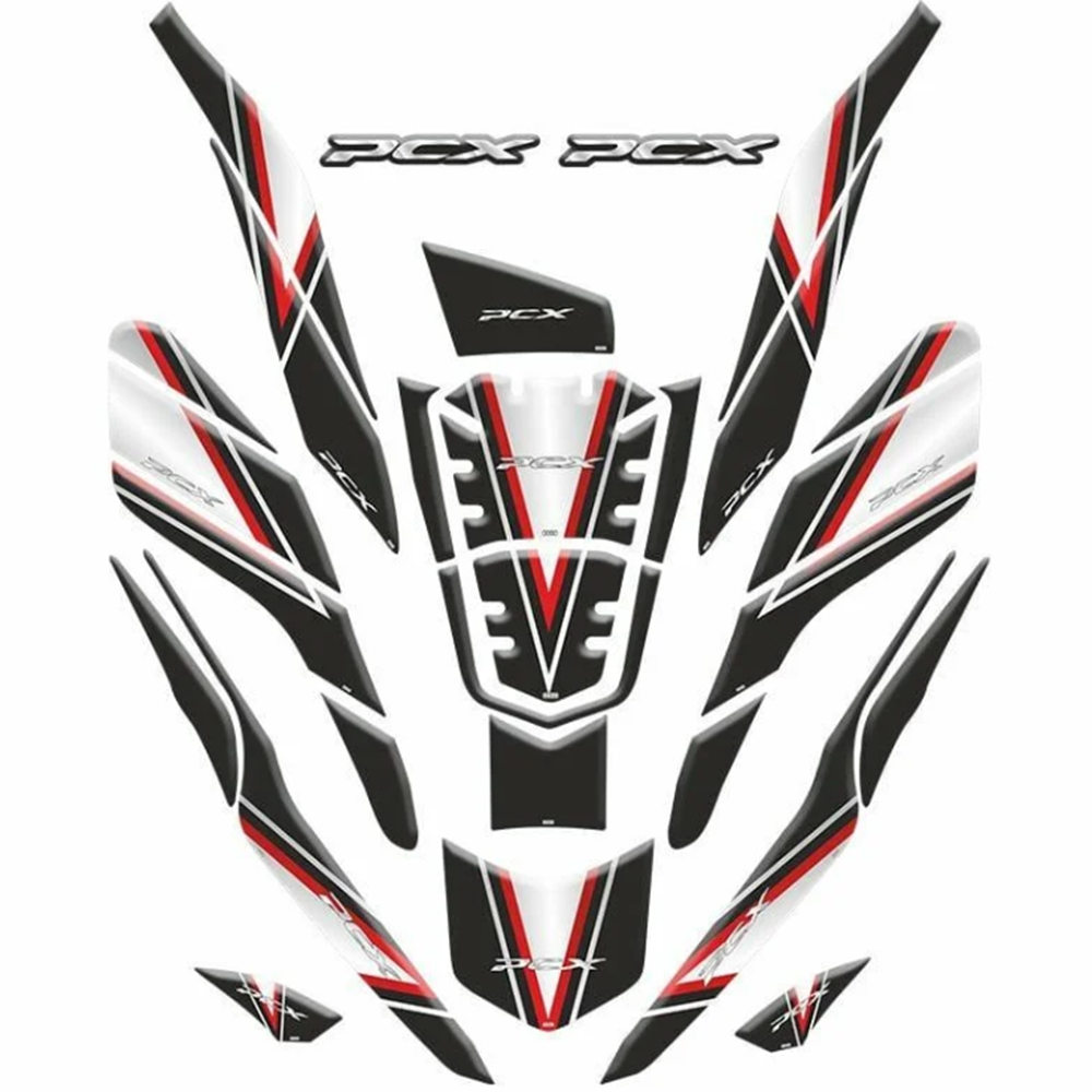 HONDA PCX 2021-2023 UYUMLU TANK PAD SET